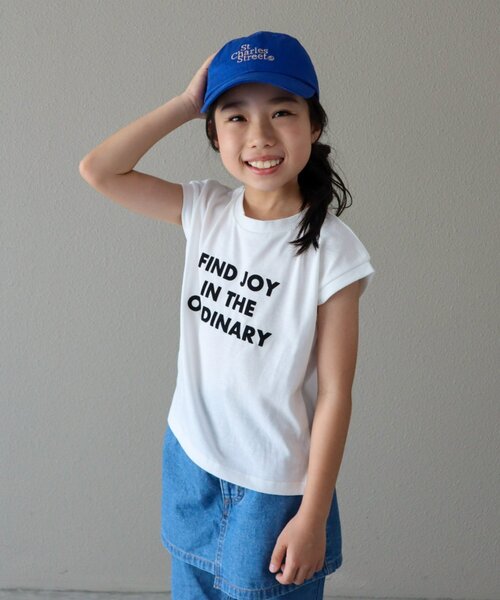 CIAOPANIC TYPY（チャオパニックティピー）の「■【KIDS】アソートロゴフォトフレンチスリーブTEE（Tシャツ/カットソー・キッズ・ホワイト/オフホワイト/ホワイト系その他・SMALL/MEDIUM/LARGE/X-LARGE/XX-LARGE）」の4枚目の写真