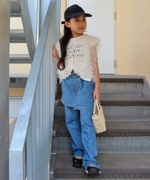 CIAOPANIC TYPY（チャオパニックティピー）の「■【KIDS】アソートロゴフォトフレンチスリーブTEE（Tシャツ/カットソー・キッズ・ホワイト/オフホワイト/ホワイト系その他・SMALL/MEDIUM/LARGE/X-LARGE/XX-LARGE）」の19枚目の写真