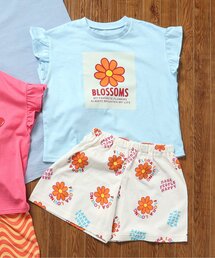 BREEZE（ブリーズ）の「【接触冷感・吸水速乾】キャンディー&花モチーフかぶりパジャマ（ルームウェア/パジャマ・キッズ）」