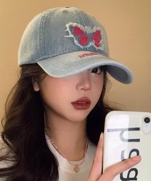 VIBGYOR Women | 【urge select】カジュアル デニム キャップ(キャップ)