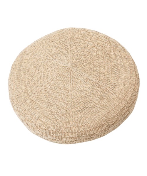 14+（イチヨンプラス）の「国産サーモベレー（ハンチング/ベレー帽・レディース・ブルー/ホワイト/ピンク/イエロー/オレンジ/ベージュ/グレー/チャコールグレー・MEDIUM）」の19枚目の写真