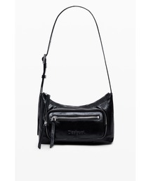 Desigual | LEATHER MULTIPOCKETS MEDELL レザーショルダーバッグ(ショルダーバッグ)