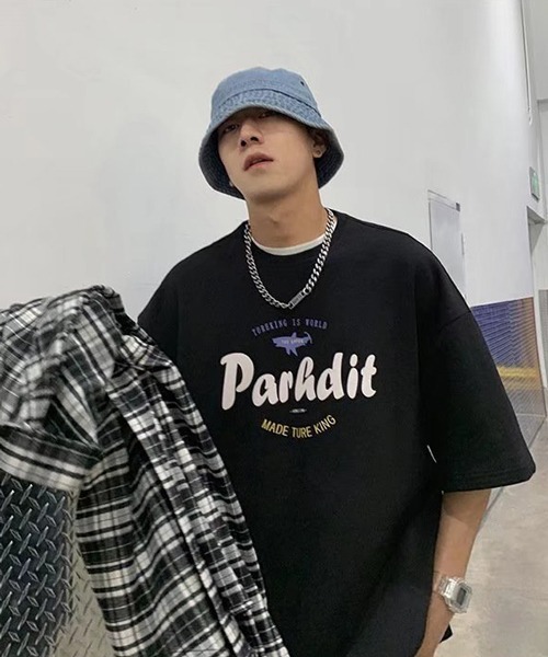 NOWLE（ノウル）の「【NOWLE】ビッグシルエット グラフィック フロント プリント 半袖 Tシャツ（Tシャツ/カットソー・メンズ・ホワイト/ブラック・MEDIUM/LARGE/X-LARGE）」の18枚目の写真