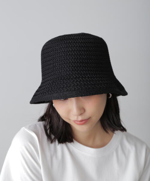 FREE'S MART（フリーズマート）の「ウェーブサーモハット（ハット・レディース・ホワイト/ブラック・ﾌﾘ-）」の11枚目の写真