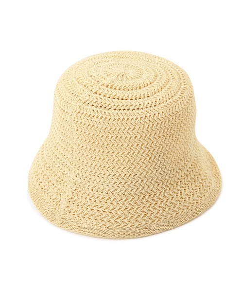 FREE'S MART（フリーズマート）の「ウェーブサーモハット（ハット・レディース・ホワイト/ブラック・ﾌﾘ-）」の13枚目の写真