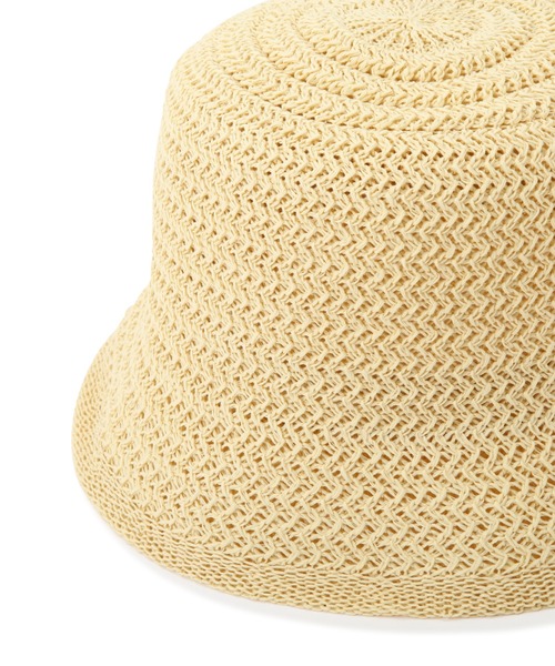 FREE'S MART（フリーズマート）の「ウェーブサーモハット（ハット・レディース・ホワイト/ブラック・ﾌﾘ-）」の14枚目の写真