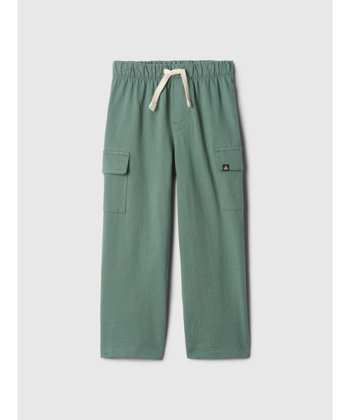 GAP（ギャップ）の「babyGap ブラナン フェイバリット カーゴ スウェットパンツ（カーゴパンツ・キッズ・グリーン/ベージュ・70cm/110cm/105cm/100cm/80ｃｍ/90cm/95cm/60cm）」の2枚目の写真