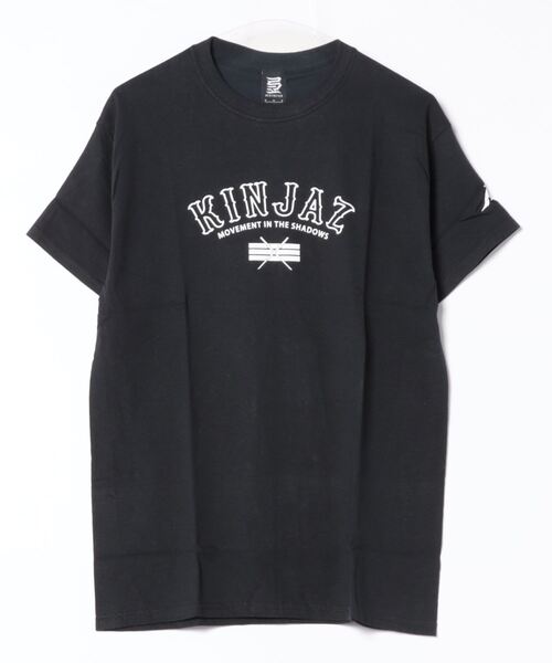 B.I.D.(ビーアイディー)の「《KINJAZ》Graphic T(Tシャツ/カットソー・メンズ・ブラック/ホワイト・LARGE/MEDIUM)」の1枚目の写真