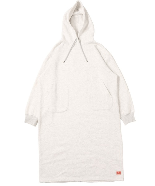 KRIFF MAYER Lady's Collection（クリフメイヤーレディースコレクション）の「裏起毛杢スウェットワンピ（ワンピース・レディース・チャコール/オートミール/オレンジ/グリーン/カラフル/グレー・MEDIUM/LARGE）」の22枚目の写真