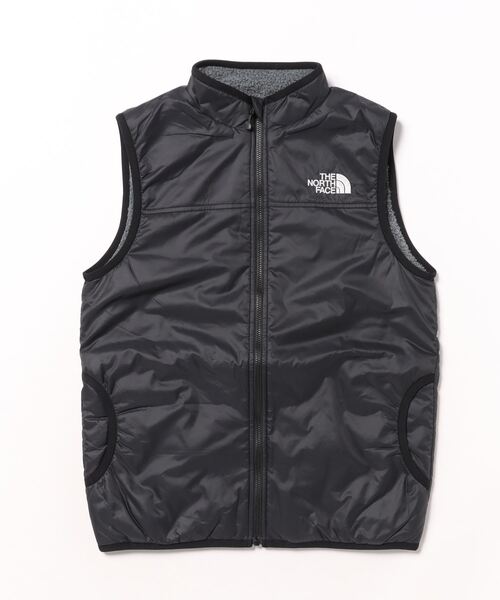 THE NORTH FACE(ザノースフェイス)の「THE NORTH FACE/ザ・ノース・フェイス/REVERSIBLE COZY VT/リバーシブルコージーベスト/KIDS/キッズ/NYJ82445/REVERSIBLE COZY VT(ベスト・キッズ・ブラック/ネイビー・120cm/130cm/140cm/150cm)」の2枚目の写真