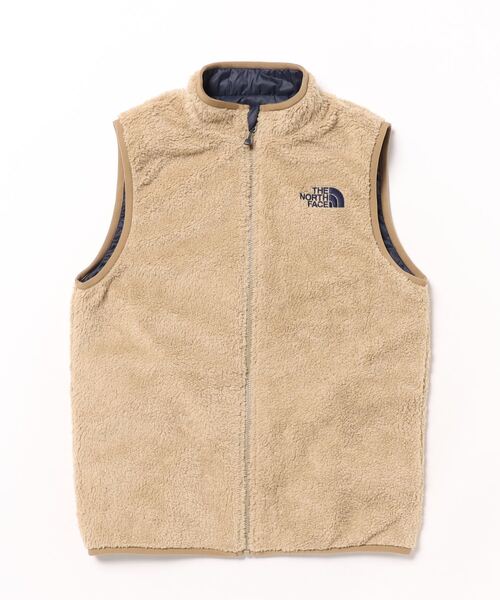 THE NORTH FACE(ザノースフェイス)の「THE NORTH FACE/ザ・ノース・フェイス/REVERSIBLE COZY VT/リバーシブルコージーベスト/KIDS/キッズ/NYJ82445/REVERSIBLE COZY VT(ベスト・キッズ・ブラック/ネイビー・120cm/130cm/140cm/150cm)」の6枚目の写真