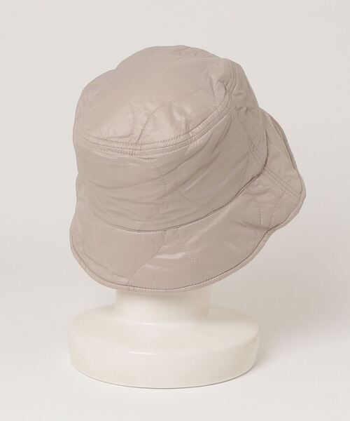 KELTY(ケルティ)の「リバーシブルキルティング バケット ハット(ハット・レディース・ブラック/ベージュ/ブルー・FREE)」の6枚目の写真