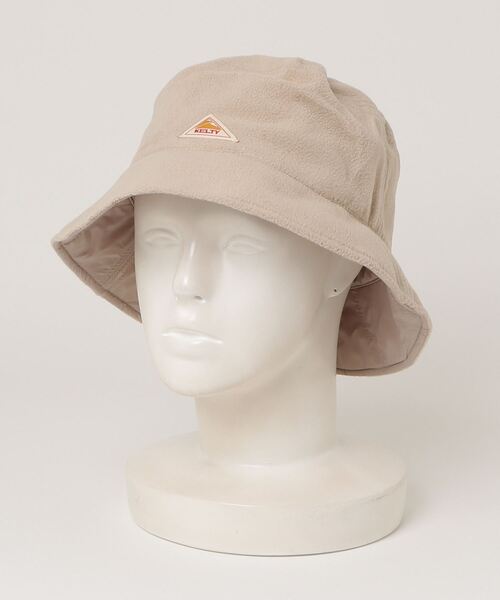 KELTY(ケルティ)の「リバーシブルキルティング バケット ハット(ハット・レディース・ブラック/ベージュ/ブルー・FREE)」の7枚目の写真