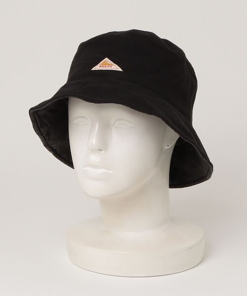 KELTY(ケルティ)の「リバーシブルキルティング バケット ハット(ハット・レディース・ブラック/ベージュ/ブルー・FREE)」の8枚目の写真