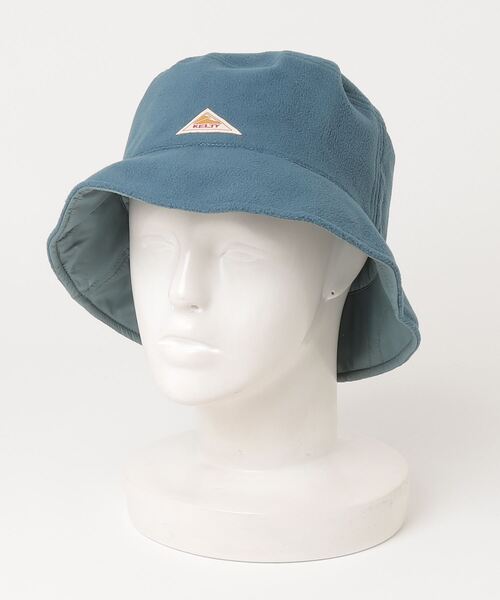 KELTY(ケルティ)の「リバーシブルキルティング バケット ハット(ハット・レディース・ブラック/ベージュ/ブルー・FREE)」の10枚目の写真