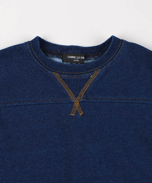 COMME CA ISM（コムサイズム）の「オーバーサイズベスト（ベスト・キッズ・インディゴブルー・100cm/110cm/120cm/130cm/140cm/150cm）」の7枚目の写真