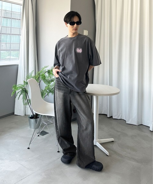 sedacle（セダクル）の「サイドスタッズデニム（デニムパンツ・メンズ・インディゴブルー/ブラック/ブルー・SMALL/MEDIUM/LARGE）」の19枚目の写真