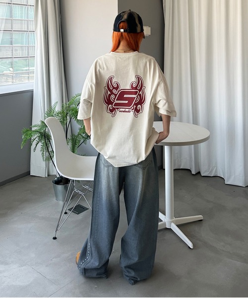 sedacle（セダクル）の「サイドスタッズデニム（デニムパンツ・メンズ・インディゴブルー/ブラック/ブルー・SMALL/MEDIUM/LARGE）」の4枚目の写真