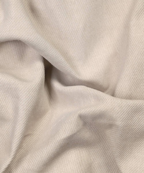 The DUFFER of ST.GEORGE（ザダファーオブセントジョージ）の「WEBBING BELT KERSEY WIDE PANTS：ワイドテーパード イージーパンツ（その他パンツ・メンズ・アイボリー/ブラック/ブラウン・SMALL/MEDIUM/LARGE/X-LARGE）」の4枚目の写真