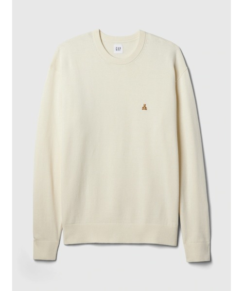 GAP（ギャップ）の「ブラナンベア リラックス クルーネックセーター（ニット/セーター・メンズ・レッド/グレー/カーキ/アイボリー/ブラック・XL/L/M/S/XS）」の17枚目の写真