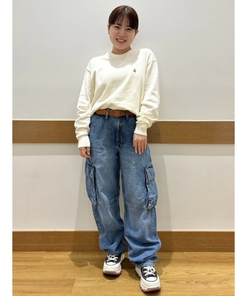 GAP（ギャップ）の「ブラナンベア リラックス クルーネックセーター（ニット/セーター・メンズ・レッド/グレー/カーキ/アイボリー/ブラック・XL/L/M/S/XS）」の20枚目の写真