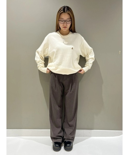 GAP（ギャップ）の「ブラナンベア リラックス クルーネックセーター（ニット/セーター・メンズ・レッド/グレー/カーキ/アイボリー/ブラック・XL/L/M/S/XS）」の21枚目の写真