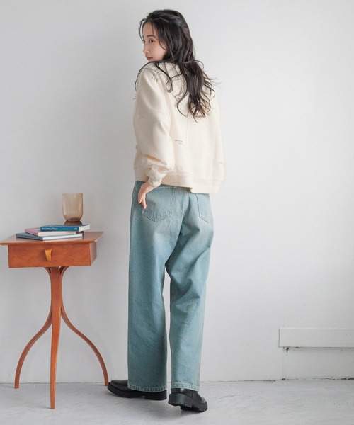 セール】チュールシシュウウラケロングスリーブ 145531（スウェット