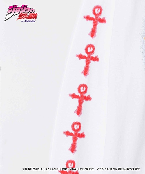 glamb(グラム)の「Magician's Red Long Sleeves T-shirt / マジシャンズレッドロングスリーブTシャツ(Tシャツ/カットソー・メンズ・ホワイト/ブラック・S/M/L/XL)」の14枚目の写真