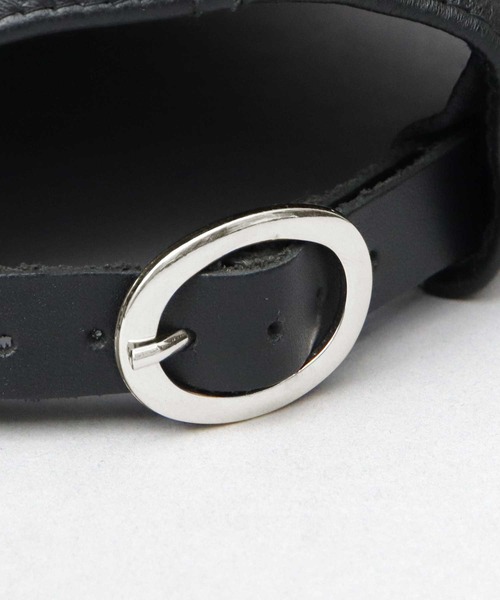 Mr.COVER（ミスターカバー）の「本革 シープレザー ロングビル キャップ（つば長め/深め）（キャップ・メンズ・ブラック・FREE）」の18枚目の写真