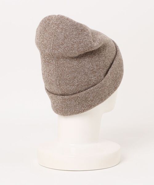 A.P.C.（アーペーセー）の「BONNET AUTUMN  24A（ニットキャップ/ビーニー・レディース・ブラウン系その他/ネイビー/グリーン系その他・M）」の4枚目の写真