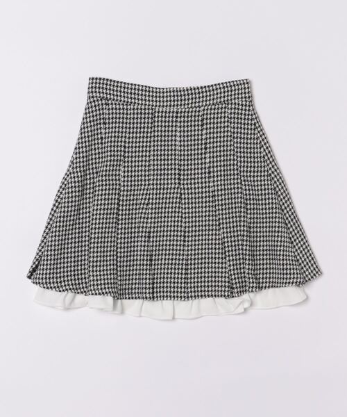 Ank Rouge（アンクルージュ）の「配色フリルプリーツSK（スカート・レディース・ブラック/グレー/ブラウン・M）」の13枚目の写真