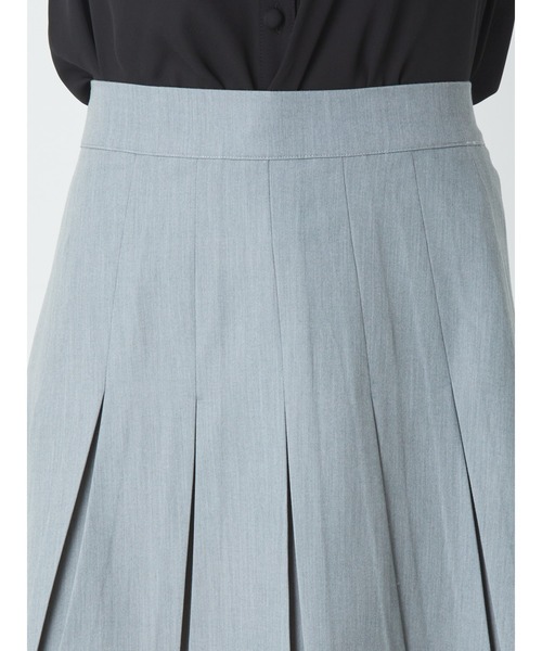 Ank Rouge（アンクルージュ）の「配色フリルプリーツSK（スカート・レディース・ブラック/グレー/ブラウン・M）」の6枚目の写真