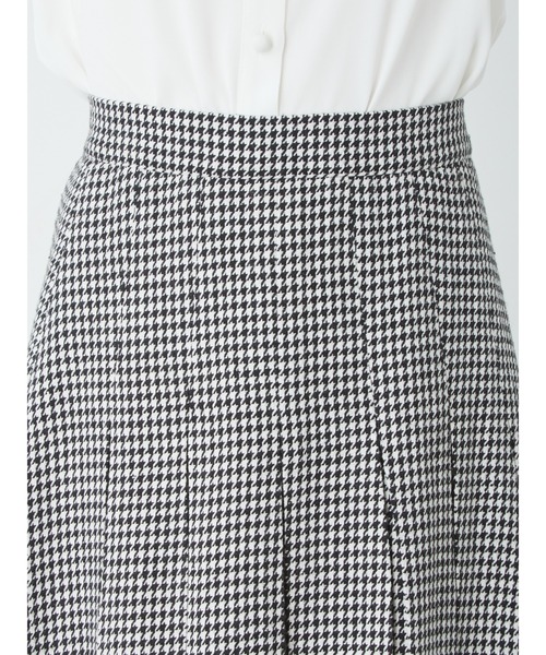 Ank Rouge（アンクルージュ）の「配色フリルプリーツSK（スカート・レディース・ブラック/グレー/ブラウン・M）」の10枚目の写真