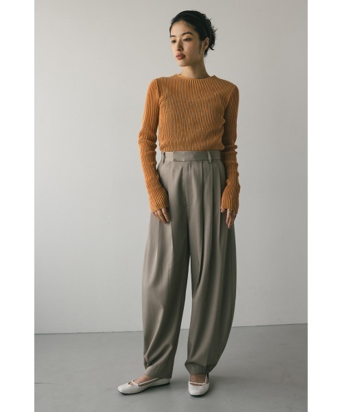 セール】シアーコードニットトップ（ニット/セーター