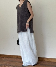 Per sist ence（パーシエンス）の「フリンジタックワイドパンツ（その他パンツ）」