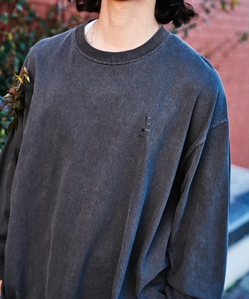 ELEMENT（エレメント）の「ELEMENT メンズ HRTN LS ロンＴ 【2024年秋冬モデル】/エレメントバックプリント長袖ロンT（Tシャツ/カットソー・メンズ・ホワイト/スミクロ/ブラック・MEDIUM/LARGE/X-LARGE）」の17枚目の写真