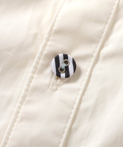 BREEZE（ブリーズ）の「ノーカラーシャツ（シャツ/ブラウス・キッズ・その他3/ストライプ/オフホワイト・90/100/110/120/130/140）」の15枚目の写真