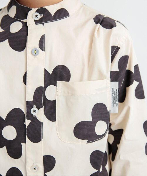 BREEZE（ブリーズ）の「ノーカラーシャツ（シャツ/ブラウス・キッズ・その他3/ストライプ/オフホワイト・90/100/110/120/130/140）」の20枚目の写真