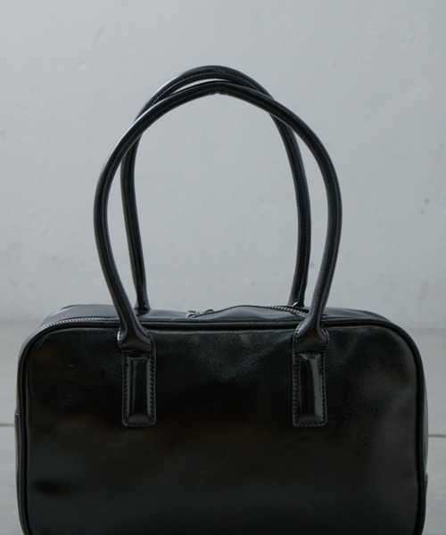 CIAOPANIC TYPY（チャオパニックティピー）の「スクエアボストン2WAYBAG（ボストンバッグ・レディース・シルバー/ミント/ブラウン/ブラック・ONE SIZE）」の15枚目の写真