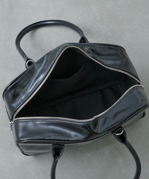 CIAOPANIC TYPY（チャオパニックティピー）の「スクエアボストン2WAYBAG（ボストンバッグ・レディース・シルバー/ミント/ブラウン/ブラック・ONE SIZE）」の11枚目の写真