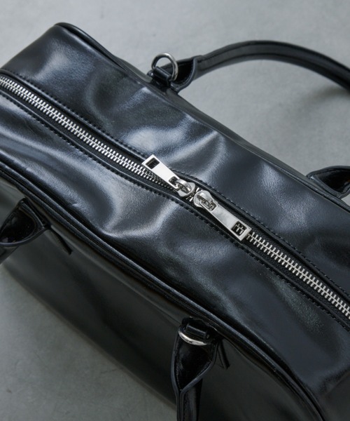 CIAOPANIC TYPY（チャオパニックティピー）の「スクエアボストン2WAYBAG（ボストンバッグ・レディース・シルバー/ミント/ブラウン/ブラック・ONE SIZE）」の10枚目の写真