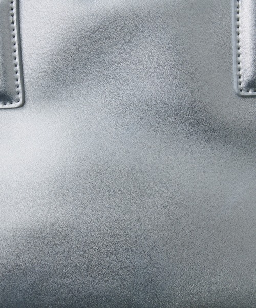 CIAOPANIC TYPY（チャオパニックティピー）の「スクエアボストン2WAYBAG（ボストンバッグ・レディース・シルバー/ミント/ブラウン/ブラック・ONE SIZE）」の5枚目の写真