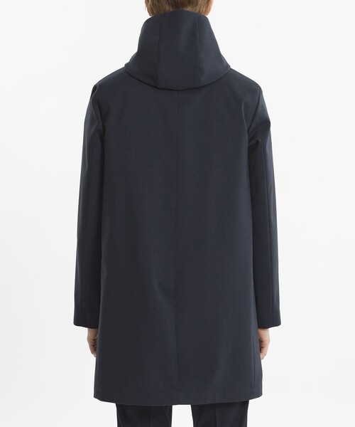 MACKINTOSH PHILOSOPHY(マッキントッシュ フィロソフィー)の「バックコーティングツイル BELFAST(ベルファスト)(モッズコート・メンズ・ブラック/ダークネイビー・38/40/42)」の7枚目の写真