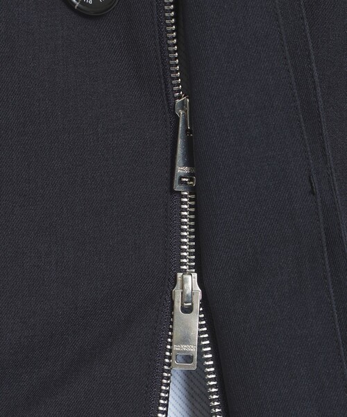 MACKINTOSH PHILOSOPHY(マッキントッシュ フィロソフィー)の「バックコーティングツイル BELFAST(ベルファスト)(モッズコート・メンズ・ブラック/ダークネイビー・38/40/42)」の12枚目の写真