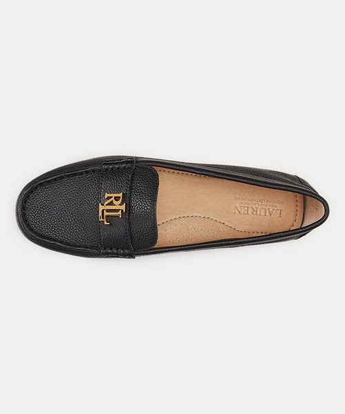 LAUREN RALPH LAUREN(ローレン ラルフ ローレン)の「ローレン ラルフ ローレン BARNSBURY バーンズバリー ドライビングデザインシューズ(モカシン/デッキシューズ・レディース・ブラック/オレンジ系その他/ネイビー/タン/ブラック系その他/レッド系その他・55/60/65/70/75)」の9枚目の写真