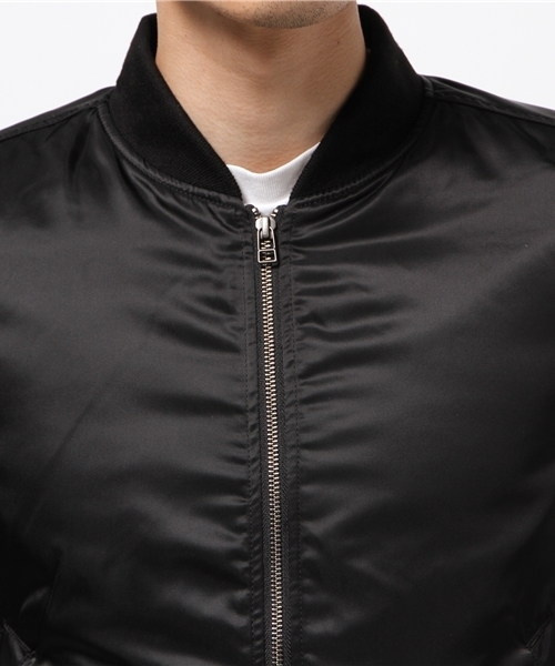 SHIPS JET BLUE（シップスジェットブルー）の「SHIPS JET BLUE: MA-1 15FW■（ブルゾン・メンズ・ブラック/オリーブ/ネイビー/ダークブルー/ダークオリーブ/ライトオリーブ・LARGE/SMALL/MEDIUM）」の10枚目の写真