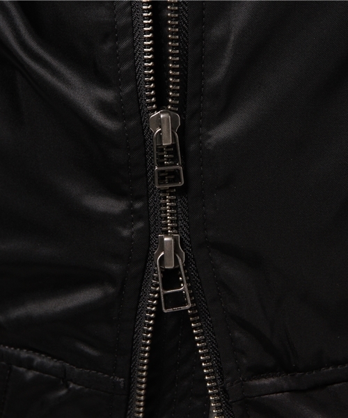 SHIPS JET BLUE（シップスジェットブルー）の「SHIPS JET BLUE: MA-1 15FW■（ブルゾン・メンズ・ブラック/オリーブ/ネイビー/ダークブルー/ダークオリーブ/ライトオリーブ・LARGE/SMALL/MEDIUM）」の13枚目の写真