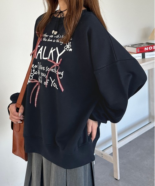 未使用品・タグ付き♡45R ウールスウェット　トレーナー　Rロゴ入り　丸首 imgrc0099910975.jpg