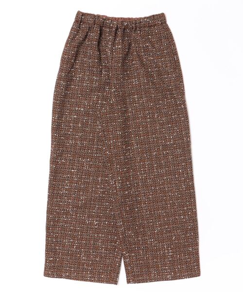 NOMBRE IMPAIR（ノンブルアンペール）の「MIXツイード　イージーパンツ（その他パンツ・レディース・ホワイト/ブラウン・FREE）」の14枚目の写真