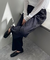 fredy emue | ストライプサイドレースラインパンツ(その他パンツ)